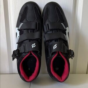 Peloton Men’s Black Athletic Cycling Shoes with Ref Lining